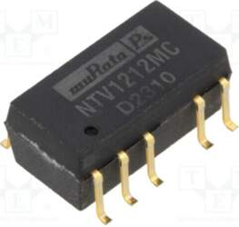 Murata Power Solutions Converter: DC/DC; 1W
