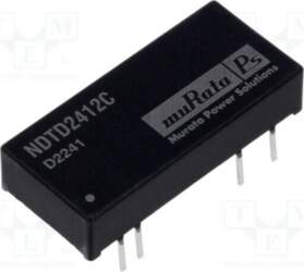 Murata Power Solutions Converter: DC/DC; 3W
