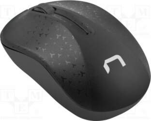 NATEC Mouse; TOUCAN; black; USB A