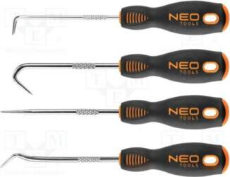 NEO TOOLS Hook set; 150mm; 4pcs
