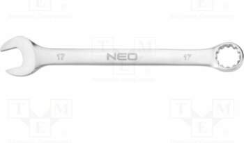 NEO TOOLS Wrench: combination spanner; double-sided