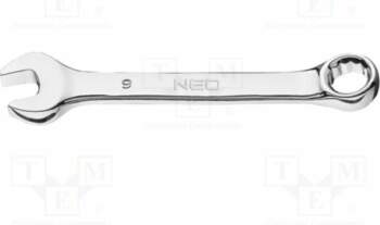 NEO TOOLS Wrench: combination spanner; double-sided