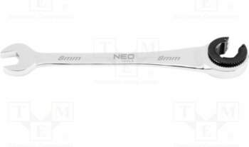 NEO TOOLS Wrench: combination spanner; rattle