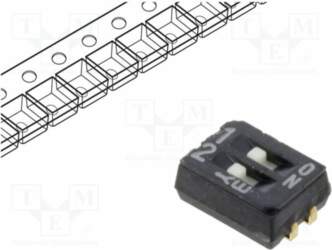 NIDEC COPAL ELECTRONICS Switch: DIP-SWITCH; Poles