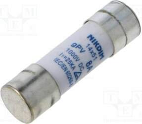 NIKDIM LTD Fuse: fuse; cylindrical; 8A