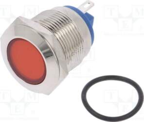 NINIGI Indicator: LED; flat; red; 24VDC