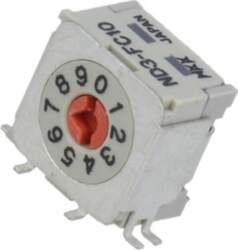 NKK SWITCHES Encoding switch; DEC/BCD; Pos:
