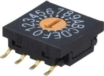 NKK SWITCHES Encoding switch; HEX/BCD; Pos: