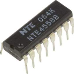 NTE ELECTRONICS IC: digital; BCD to