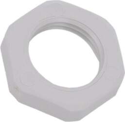 Nut; PG9; polyamide; Thk: 6.8mm