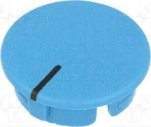 OKW Cap; ABS; blue; push-in; Pointer: