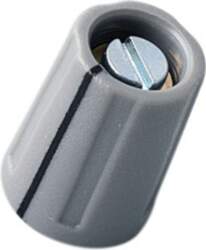 OKW Knob; with pointer; ABS; Øshaft: