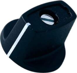 OKW Knob; with pointer; ABS; Øshaft: