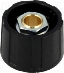 OKW Knob; without pointer; ABS; Øshaft: