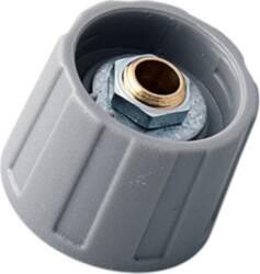 OKW Knob; without pointer; ABS; Øshaft: