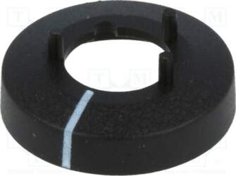 OKW Nut cover with pointer; ABS
