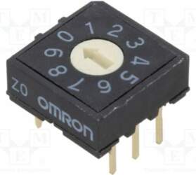 OMRON Electronic Components Encoding switch; DEC/BCD