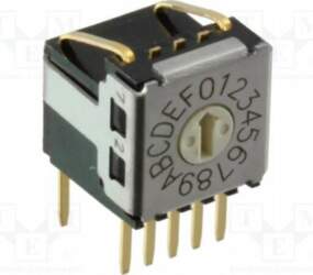 OMRON Electronic Components Encoding switch; HEX/BCD
