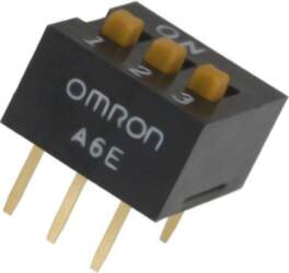 OMRON Electronic Components Switch: DIP-SWITCH; Poles