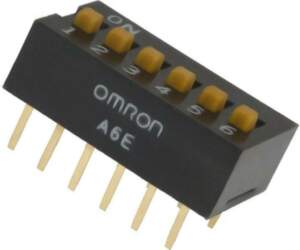 OMRON Electronic Components Switch: DIP-SWITCH; Poles