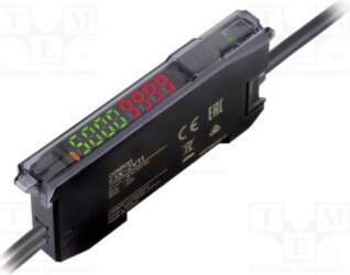 OMRON Sensor: optical fiber amplifier; Connection:
