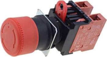 OMRON Switch: emergency stop; 22mm; Stabl