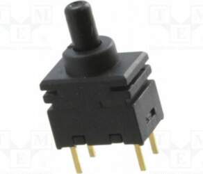 OMRON Switch: push-button; DPST; OFF-(ON); Illumin: