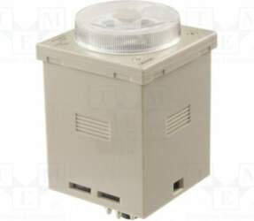OMRON Timer; DPDT; 100÷125VDC; H3CR-A; on