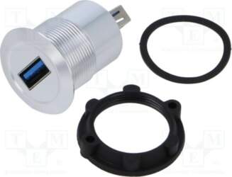ONPOW Adapter; USB A socket,both