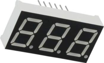 OPTO Plus LED Display: LED; 7-segment