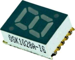 OPTOSUPPLY Display: LED; 7-segment; 10mm; 0