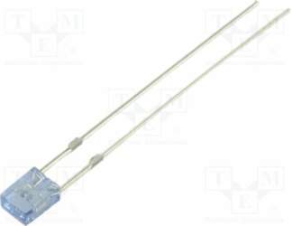 OPTOSUPPLY LED; blue; rectangular; 2x3x4mm; 350mcd