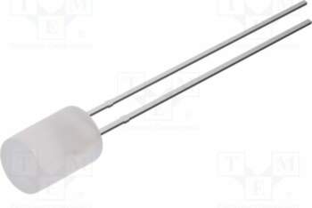 OPTOSUPPLY LED; orange; 5mm; 100mcd; 100°