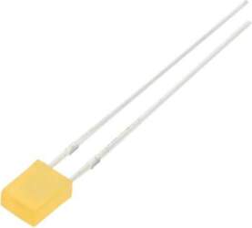 OPTOSUPPLY LED; orange; rectangular; 2x4x5mm; 100÷150mcd