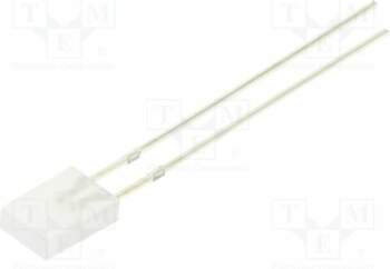 OPTOSUPPLY LED; red,green; rectangular; 2x5x7mm