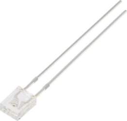 OPTOSUPPLY LED; red; rectangular; 2x4x5mm; 750÷1120mcd