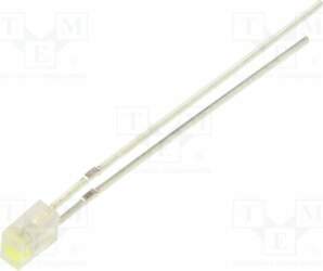 OPTOSUPPLY LED; white,red; rectangular; 2x3x4mm