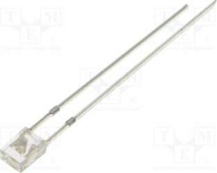 OPTOSUPPLY LED; white warm; rectangular; 2x3x4mm