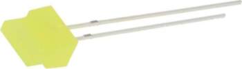 OPTOSUPPLY LED; yellow; rectangular; 1.8x7