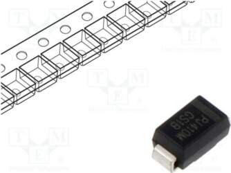 PanJit Semiconductor Diode: rectifying; SMD; 100V