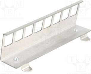 Patch panel; Keystone,angled; silver; for