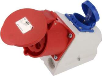 PCE Connector: AC supply 3-phase; socket