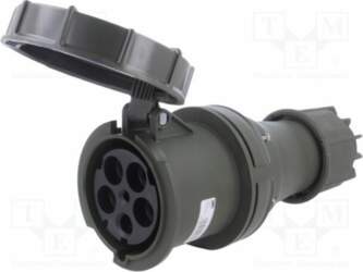 PCE Connector: AC supply 3-phase; socket