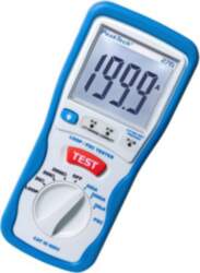 PEAKTECH Meter: short circuit loop impedance