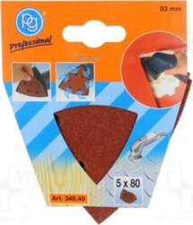 PG PROFESSIONAL ABRASIVE SHEETS; Granularity: 80