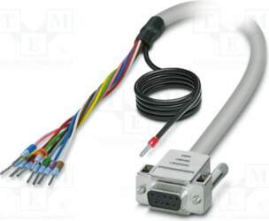 PHOENIX CONTACT Cable; D-Sub 9pin socket