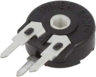 PIHER Potentiometer: mounting; 10kΩ; single turn