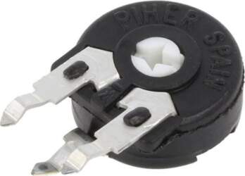 PIHER Potentiometer: mounting; 220kΩ; single turn