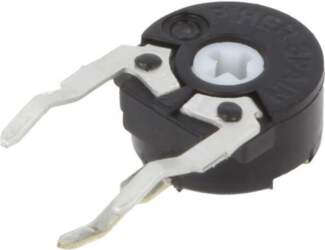 PIHER Potentiometer: mounting; 500kΩ; single turn