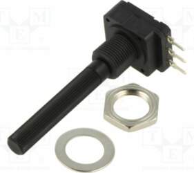 PIHER Potentiometer: shaft; 1MΩ; single turn